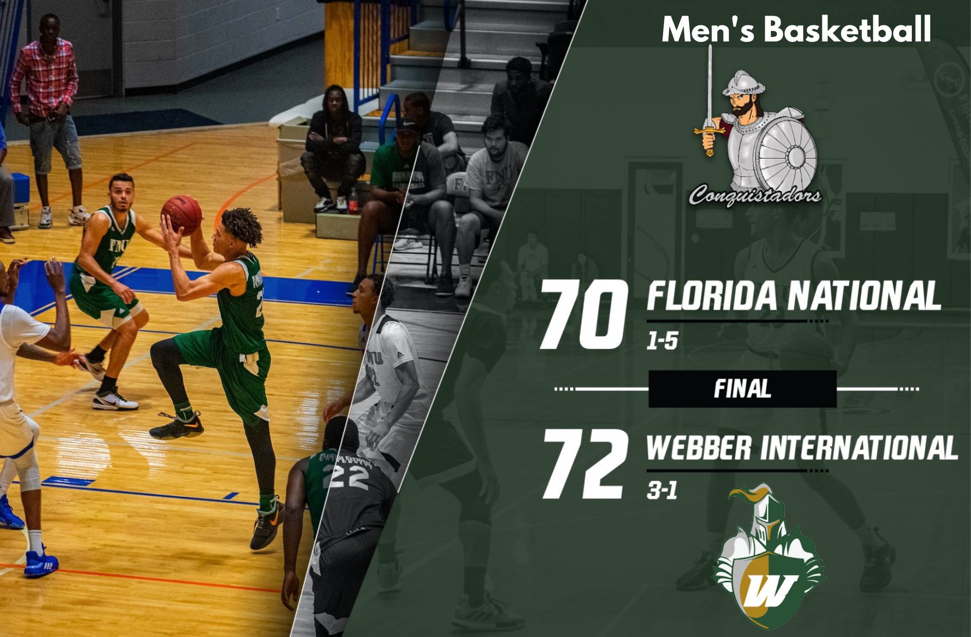 FNU men's basketball final graphic (11-22-22)