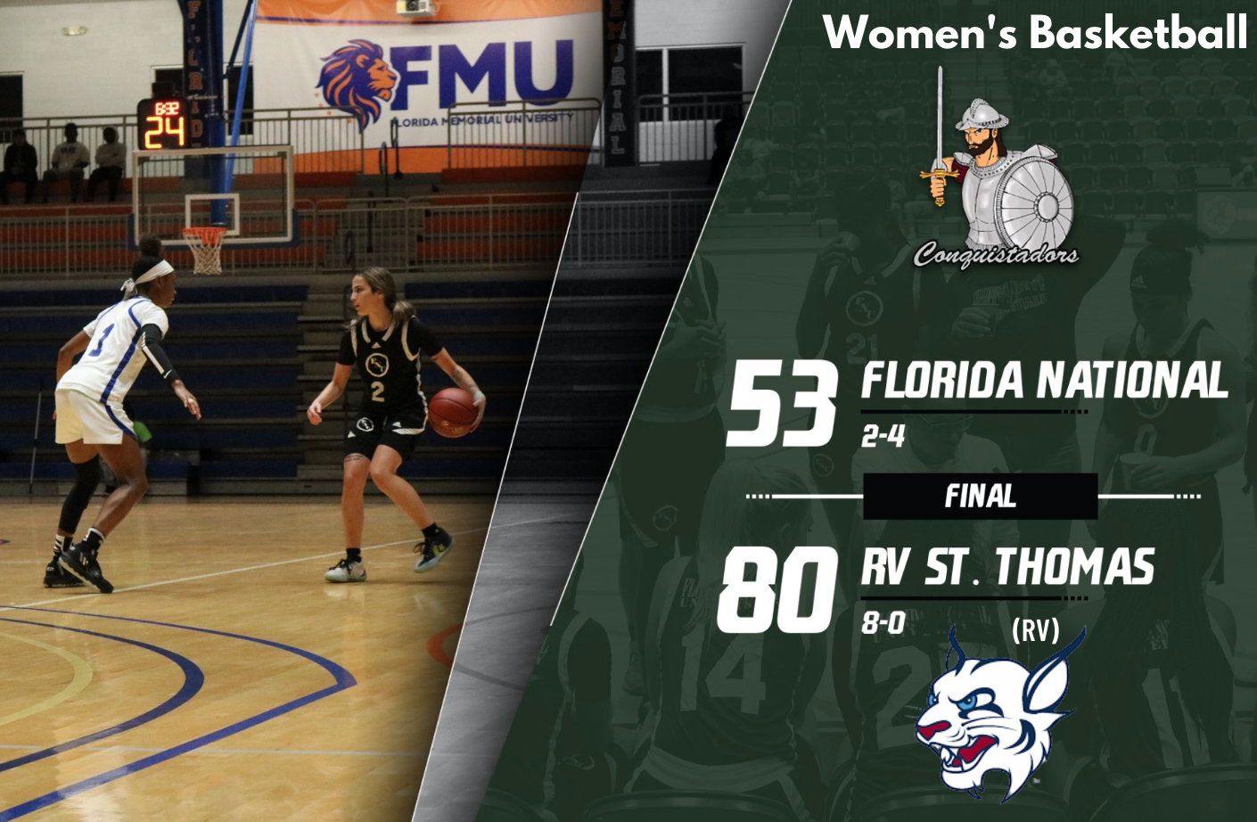 FNU women's basketball final graphic (11-27-22)