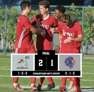 FNU men's soccer defeat Florida Memorial 2-1 in season opener. (August 20, 2023)