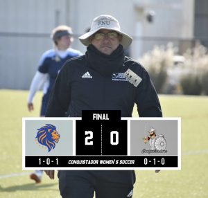 Conquistador women's soccer falls in home opener versus Florida Memorial. (August 29, 2023)