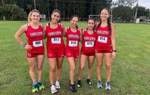 FNU women's cross country at St. Thomas Meet.