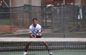 FNU tennis player Sebastian Fujita.