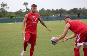 FNU soccer player Mateo Cigaina.