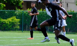 FNU men's soccer player Christian Hernandez.