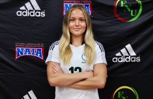 FNU women's soccer player Johanna Andersson.