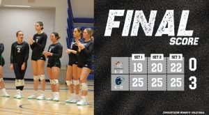 Gyrenes hand FNU a sweep in regular season finale graphic.