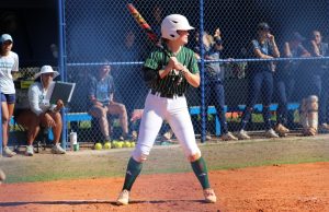 FNU softball player Tara McCaffery