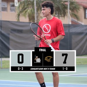 Eagles soar past FNU graphic.