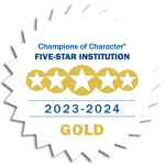 2023-24 NAIA Five-Star Champions of Character Award (Gold)